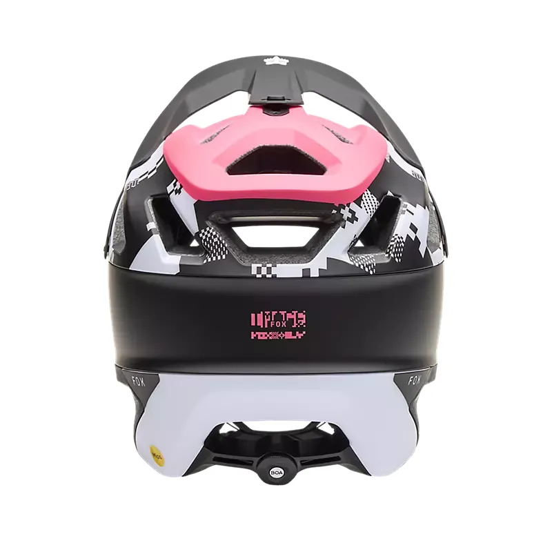 Fox Dropframe Pro Digi Image Helmet in Black/White-3